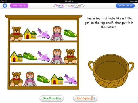 Special Needs App of the Day: Fun with Directions