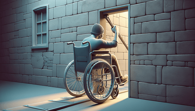 Navigating Inaccessible Buildings and Workspaces: A Guide for People with Special Needs