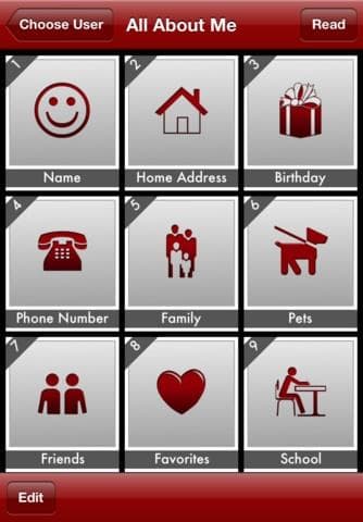Special Needs App of the Day: All About Me Storybook