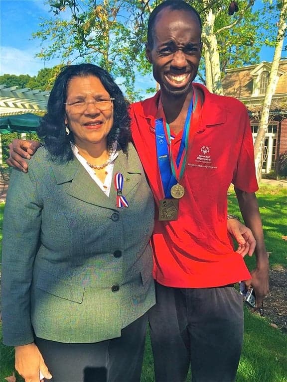 Anita DeFrantz, President of LA84, Has a "SHERO"