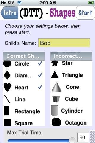 Special Needs App of the Day: DTT Shapes